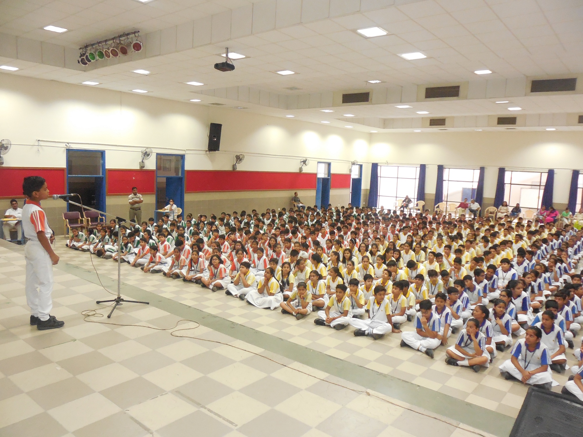 Inter House Hindi Debate conducted at Sanskar School
